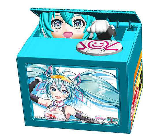 Копилка для монет Racing Miku 2021 Ver. Chatting Bank 007
