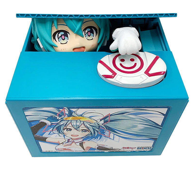 Копилка для монет Racing Miku 2021 Ver. Chatting Bank 007