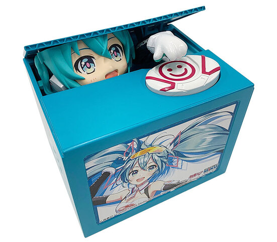 Копилка для монет Racing Miku 2021 Ver. Chatting Bank 007