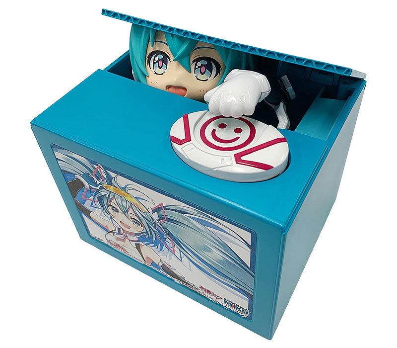 Копилка для монет Racing Miku 2021 Ver. Chatting Bank 007