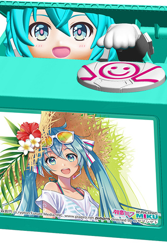 Копилка для монет Racing Miku 2021 Ver. Chatting Bank 009