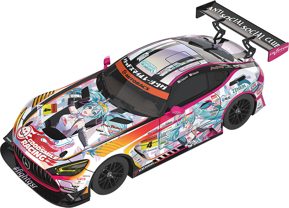 Фигурка 1/64 Scale Good Smile Hatsune Miku AMG 2021 SUPER GT Round 5 Ver.