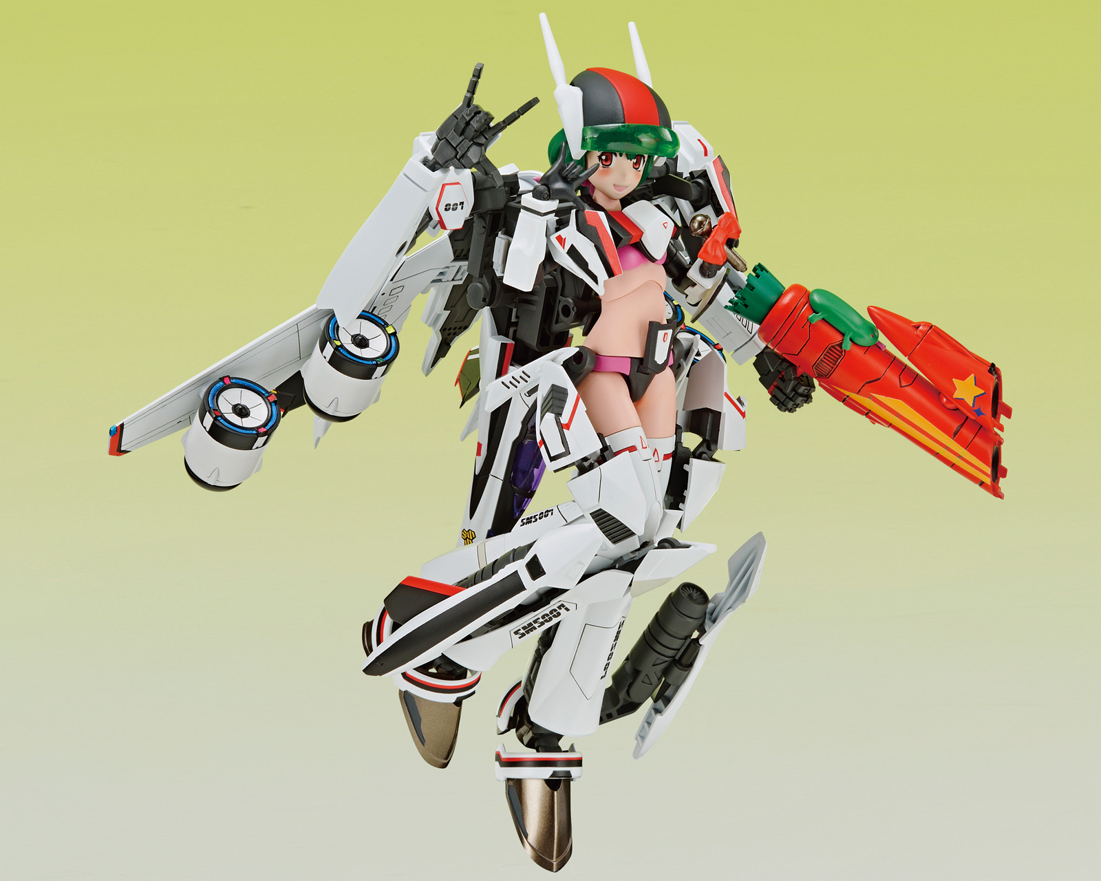 Фигурка Abuehrf V.F.G. Macross F VF-25F Messiah Ranka Lee
