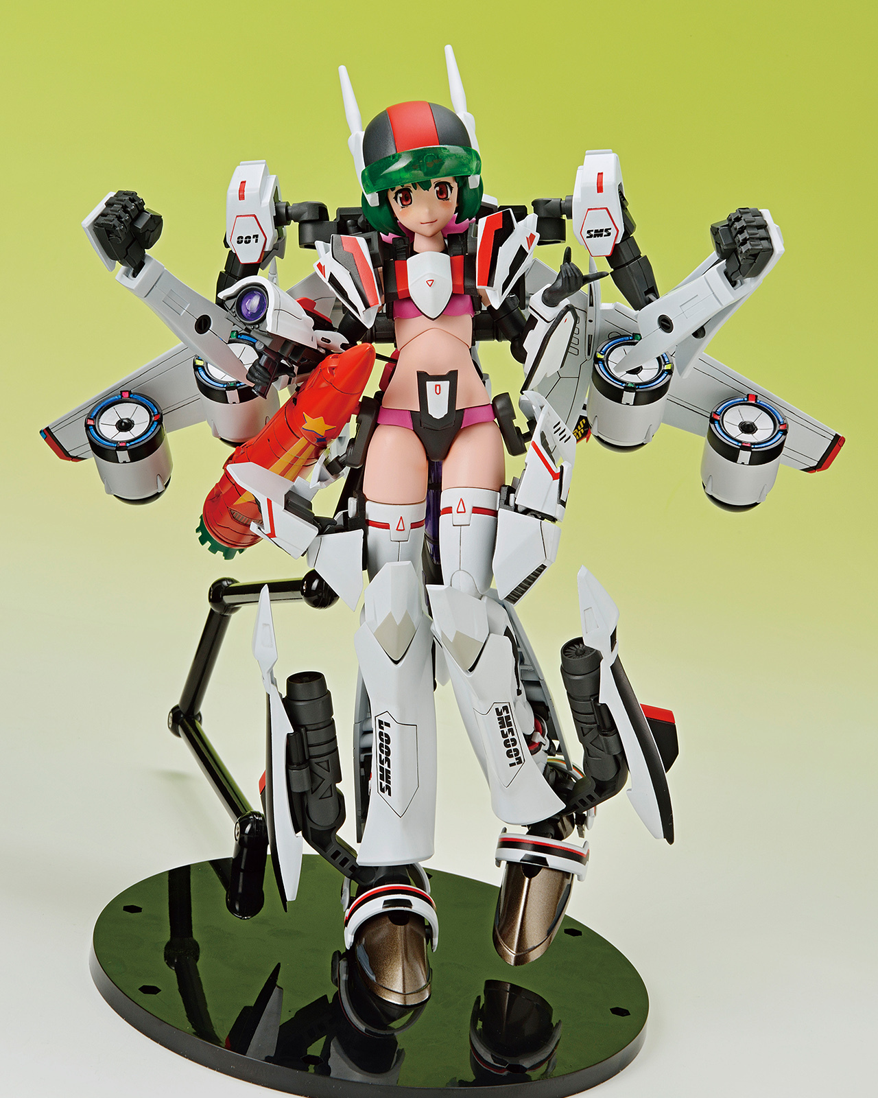 Фигурка Abuehrf V.F.G. Macross F VF-25F Messiah Ranka Lee