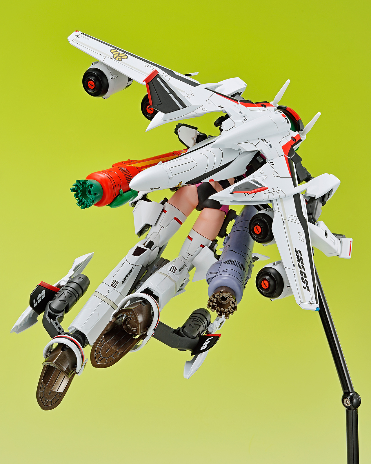 Фигурка Abuehrf V.F.G. Macross F VF-25F Messiah Ranka Lee