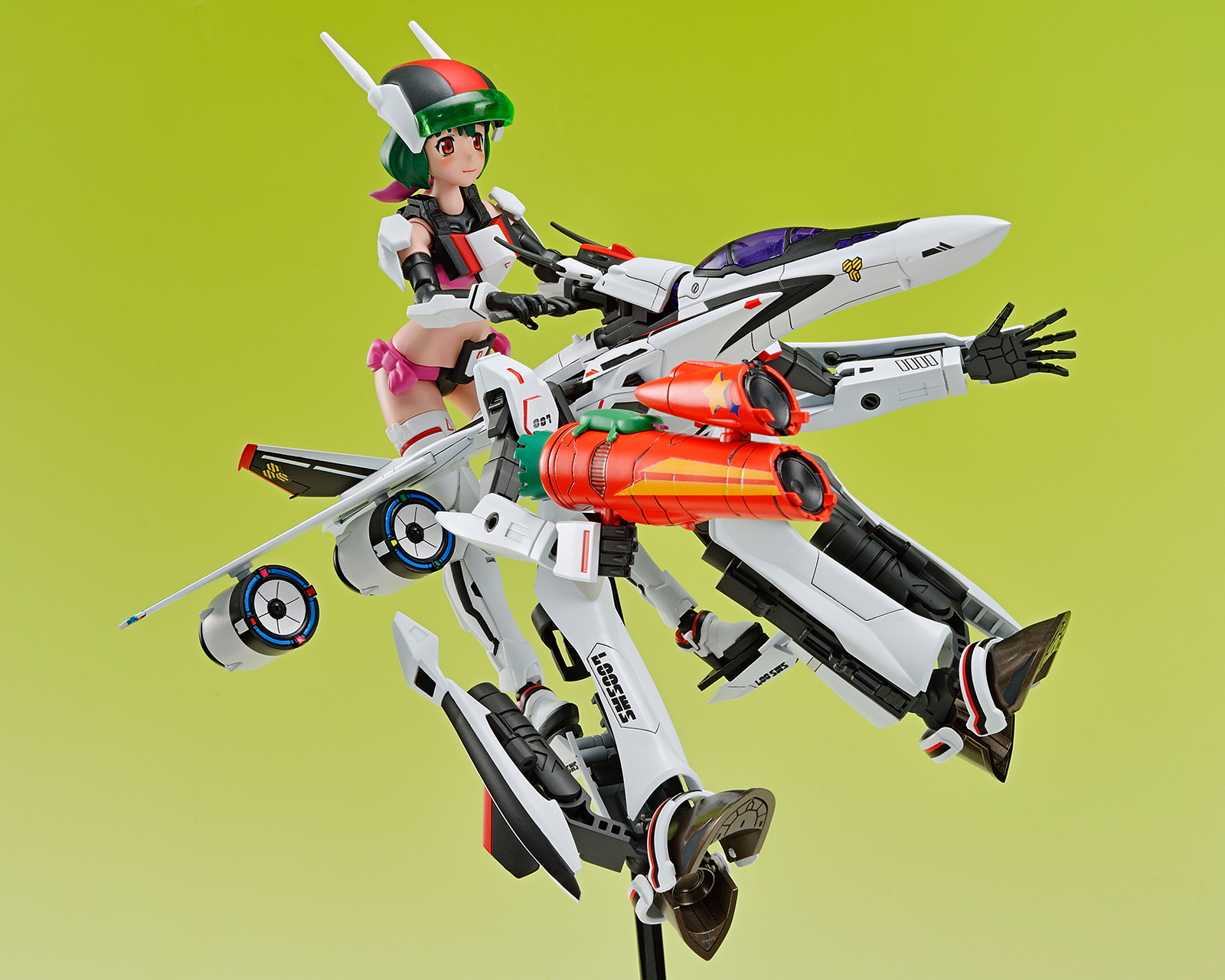 Фигурка Abuehrf V.F.G. Macross F VF-25F Messiah Ranka Lee